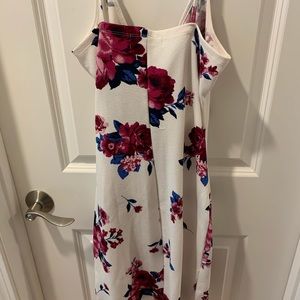 Floral knee length dress